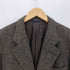 ケントアンドカーウェン KENT&CURWEN 日本製 HARRIS TWEED クルミボタン 2B ウール ツイード テーラード ジャケット メンズ 11