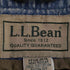 エルエルビーン L.L.Bean 00s チェック PRIMALOFT 中綿ライナー付き 襟コーデュロイ デニム ハンティングジャケット メンズ import:L