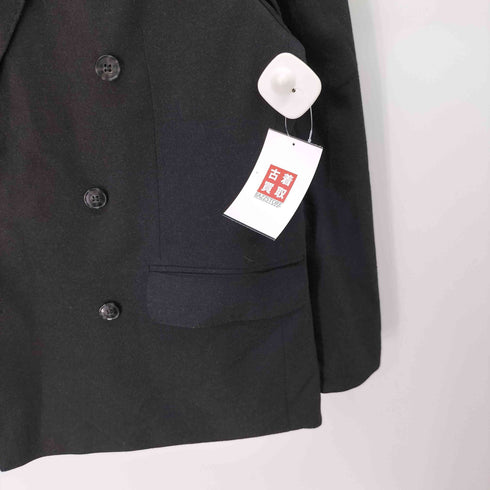 エイチアンドエム H&M レーヨン混 ダブルブレスト テーラードジャケット & タック テーパード スラックス セットアップ メンズ JKT:52/PNT:52