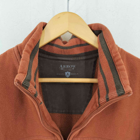 アロー ARROW ハーフジップ モックネック スウェット メンズ 2XL