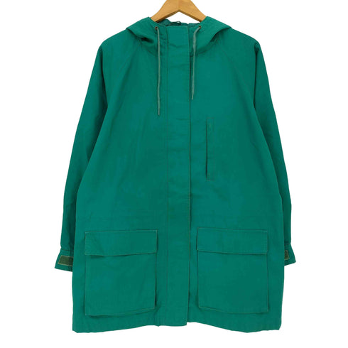 エディーバウアー Eddie Bauer 80-90s 黒タグ後期 ナイロン ダブルジップ マウンテンジャケット レディース import:M