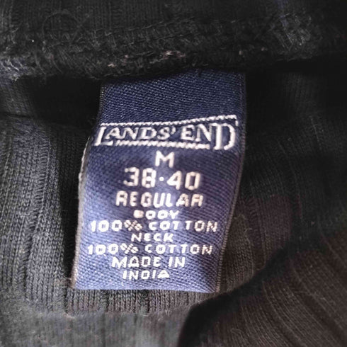 ランズエンド LANDS END 90-00s タートルクルーネック ニット メンズ M