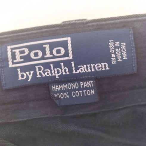 ポロバイラルフローレン Polo by RALPH LAUREN 90S MACAU製 HAMMOND PANT 2タック チノパンツ メンズ 36/32