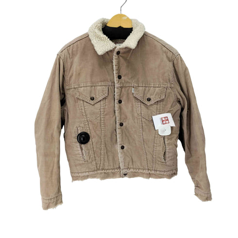 リーバイス Levis 70S USA製 70506 細畝 コーデュロイ ボア ジャケット スナップボタン メンズ US:42