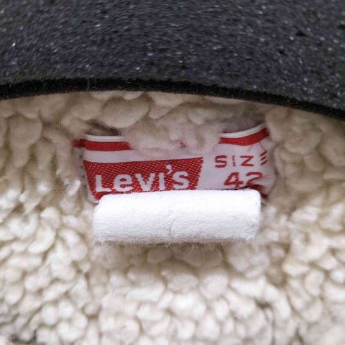 リーバイス Levis 70S USA製 70506 細畝 コーデュロイ ボア ジャケット スナップボタン メンズ US:42