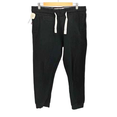 スーパードライ Superdry 極度乾燥(しなさい) JOGGERS カレッジ 刺繍 スウェット パンツ メンズ 180/86A