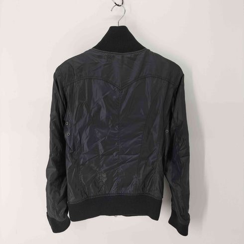 ジャックローズ JACKROSE リブ切替 裏地メッシュフルジップジャケット メンズ