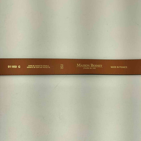 メゾンボアネ maison boinet レザーベルト レディース 75