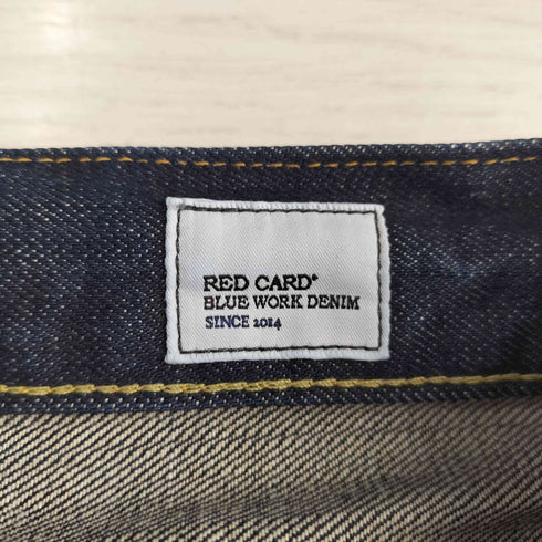 レッドカード REDCARD BLUE WORK インディゴ デニムパンツ メンズ US:30-31