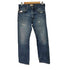 リーバイス Levis ドミニカ共和国製 501 straight fit ボタン裏刻印4140 ダメージ ストレート デニムパンツ メンズ W32L30