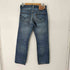 リーバイス Levis ドミニカ共和国製 501 straight fit ボタン裏刻印4140 ダメージ ストレート デニムパンツ メンズ W32L30