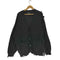 ダンケシェーン Danke Schon 23AW PREMIUM COTTON OVERSIZE DAMAGE KNIT CARDIGAN プレミアムコットンオーバーサイズダメージニットカーディガン レディース FREE
