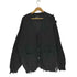 ダンケシェーン Danke Schon 23AW PREMIUM COTTON OVERSIZE DAMAGE KNIT CARDIGAN プレミアムコットンオーバーサイズダメージニットカーディガン レディース FREE