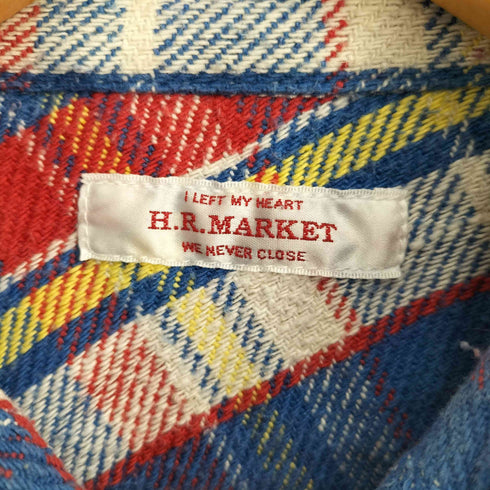 ハリウッドランチマーケット HOLLYWOOD RANCH MARKET L/S ネルシャツ メンズ JPN:1