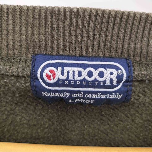 アウトドアプロダクツ OUTDOOR PRODUCTS 90-00s コットン ヴィンテージ クルーネックトレーナー メンズ L
