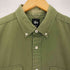ステューシー Stussy Troops Surplus Collection Military Work Shirt ミリタリー ワークシャツ メンズ import:M