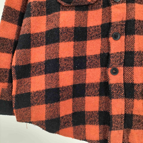 ケーマート Kmart 70s 香港製 バッファローチェック ネルシャツ メンズ import:XL