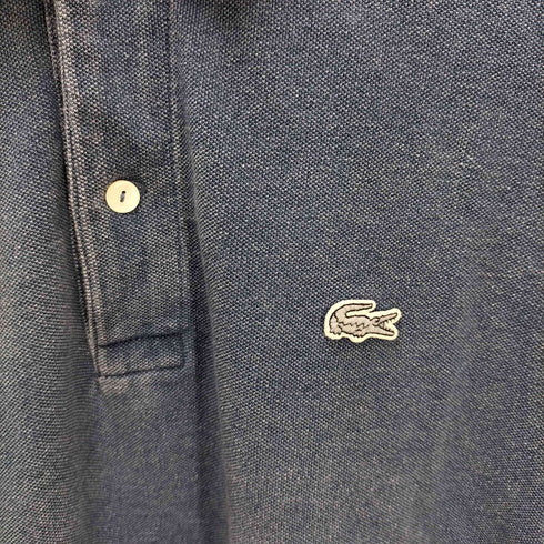 ラコステ LACOSTE インディゴ ピケ ポロシャツ メンズ import:M