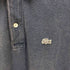 ラコステ LACOSTE インディゴ ピケ ポロシャツ メンズ import:M