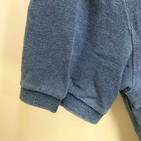 ラコステ LACOSTE インディゴ ピケ ポロシャツ メンズ import:M