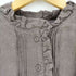 サマンサモスモス samansa Mos2 slow linen フリルピンタックブラウス レディース ONE SIZE