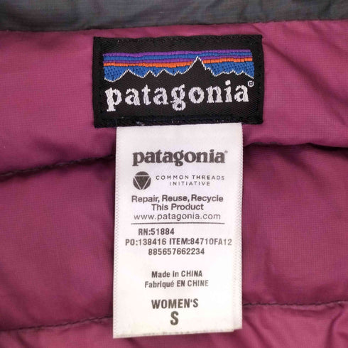 パタゴニア patagonia ダウンセーターフーディ レディース JPN:S
