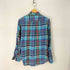 ラルフローレン RALPH LAUREN ポニー刺繍 マドラスチェック ボタンダウンシャツ メンズ import:S