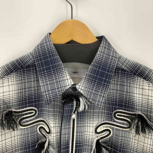 トーガビリリース TOGA VIRILIS OMBRE CHECK SHIRT メンズ JPN:46