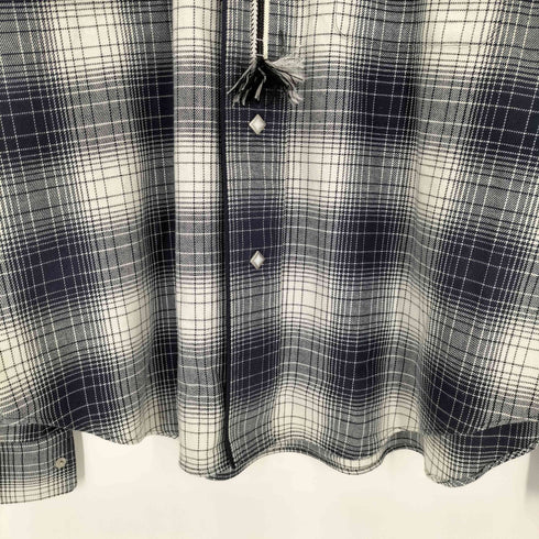 トーガビリリース TOGA VIRILIS OMBRE CHECK SHIRT メンズ JPN:46