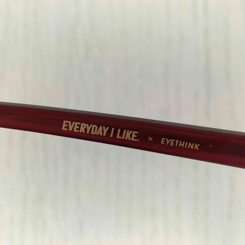 エブリデイアイライク EVERYDAY I LIKE ケース付き オーバル サングラス レディース