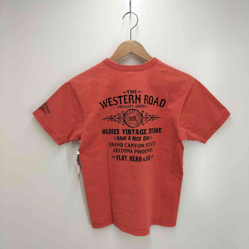 ザフラットヘッド the flat head western road クルーネックTシャツ メンズ US:38