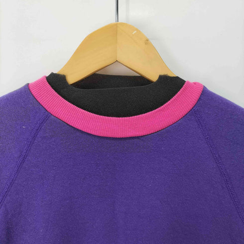 ヘインズ Hanes 80S USA製 ラグランスリーブ スウェット トレーナー メンズ import:L