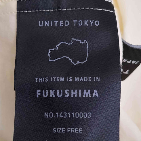 ユナイテッドトウキョウ UNITED TOKYO グロスショート2wayシャツ レディース FREE