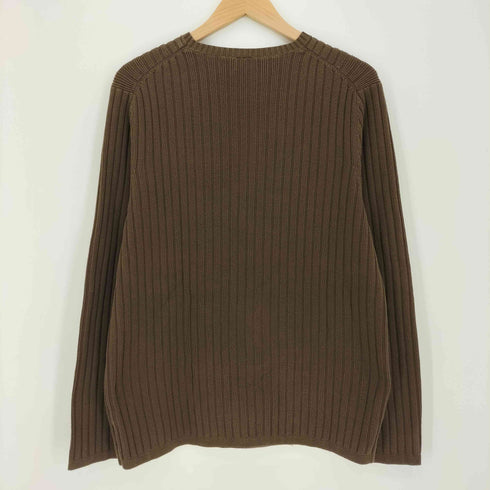 ギャップ Gap OLD 00s 香港製 クルーネック リブニット メンズ import:L