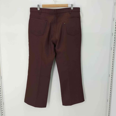リーバイス Levis 80S USA製 ボタン裏刻印520 42TALONジップ 黒タブ ブーツカット スラックス パンツ スタプレ メンズ W40L30
