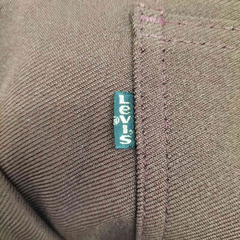 リーバイス Levis 80S USA製 ボタン裏刻印520 42TALONジップ 黒タブ ブーツカット スラックス パンツ スタプレ メンズ W40L30