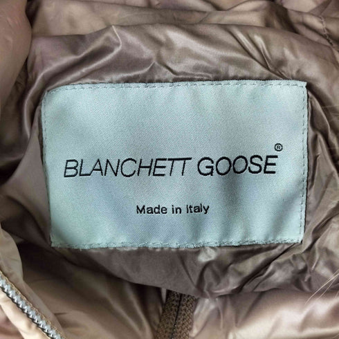 BLANCHETT GOOSE イタリア製 フォックスファー ダウンコート レディース