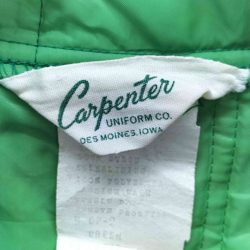 Canpenter 80S 三角タグ IDEALジップ キルティング ナイロン ジャケット メンズ