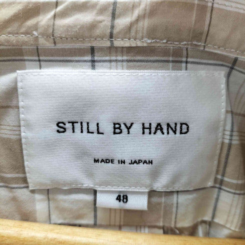 スティルバイハンド STILL BY HAND オーバーサイズプルオーバーシャツ メンズ JPN:48