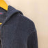 ブルーブルー BLUE BLUE 圧縮ウールニット ショールカラー ジップアップジャケット メンズ US:30-31