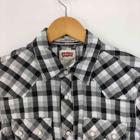 リーバイス Levis ブロックチェックウエスタンシャツ メンズ JPN:S