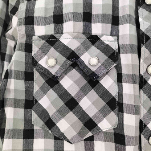 リーバイス Levis ブロックチェックウエスタンシャツ メンズ JPN:S