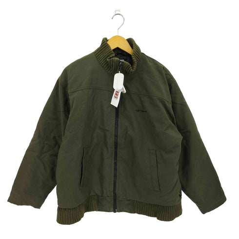 カーハート Carhartt 90-00s リプ付 スタンドカラー 裏地キルティング ワークジャケット メンズ
