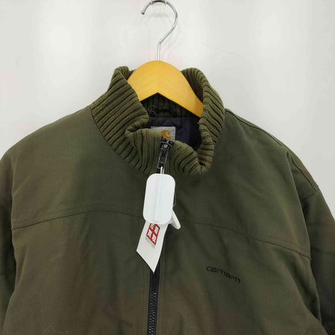 カーハート Carhartt 90-00s リプ付 スタンドカラー 裏地キルティング ワークジャケット メンズ