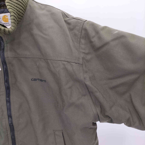 カーハート Carhartt 90-00s リプ付 スタンドカラー 裏地キルティング ワークジャケット メンズ