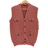 ディースクエアード DSQUARED2 11aw アルパカ混 マルチポケット ニットベスト メンズ import:L