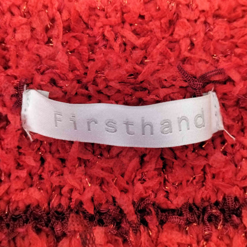 ファーストハンド Firsthand 25SS 異素材フリンジニットベスト レディース
