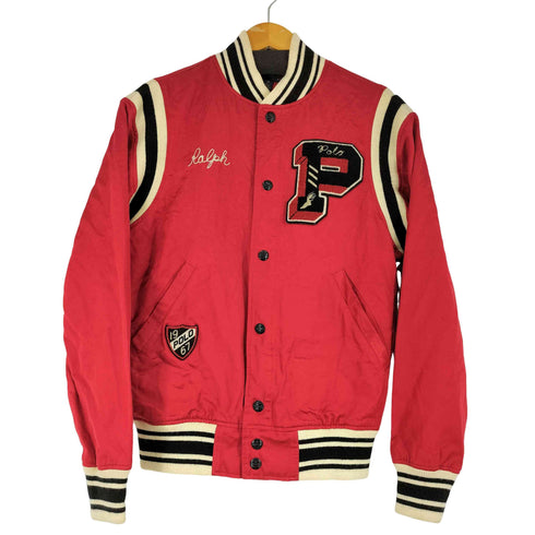 ポロラルフローレン POLO RALPH LAUREN Tiger Satin Baseball Jacket スタジャン タイガー メンズ import:XS