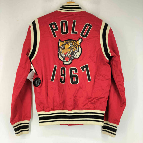 ポロラルフローレン POLO RALPH LAUREN Tiger Satin Baseball Jacket スタジャン タイガー メンズ import:XS