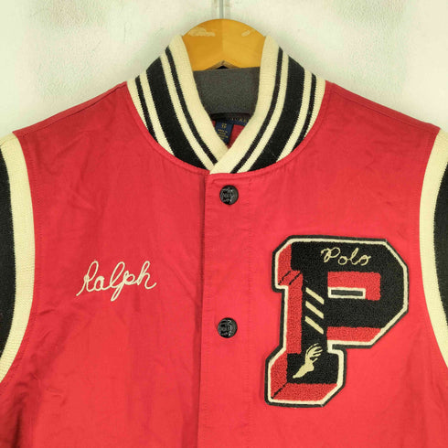 ポロラルフローレン POLO RALPH LAUREN Tiger Satin Baseball Jacket スタジャン タイガー メンズ import:XS